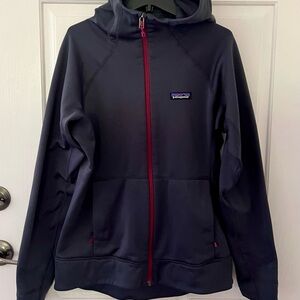 Patagonia Blue Utility Jacket with Hood